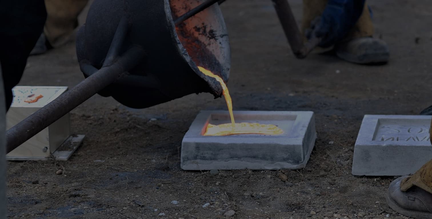 Iron pour